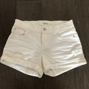 Classic white shorts